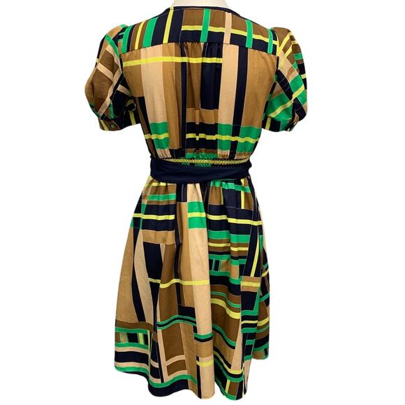 The Webster Miami at Target Womens Small Color Block Stripe Short Sleeve Dress - Picture 4 of 5